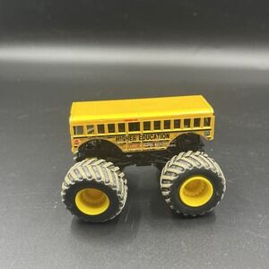 Hot Wheels Monster Jam Trucks 1:64 Scale Diecast Higher Education Bus